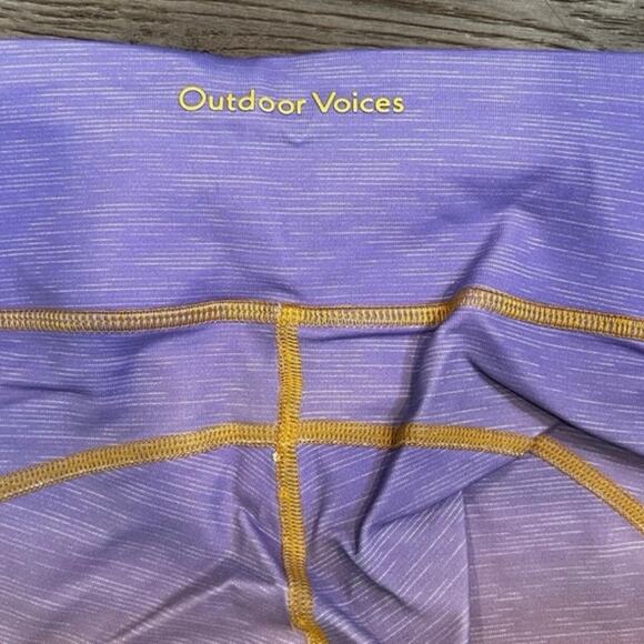 NWT Outdoor Voices Tech Sweat 7/8 Leggings Ombré Size XXS - Picture 9 of 9